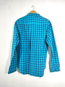 Blue Shaded Checks Shirts (Men's)