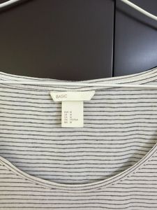 H&amp;M Scoop neck Striped T-Shirt