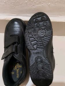 NEW Black Velcro Strap Casual Shoes
