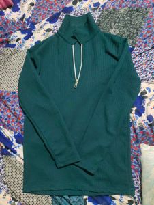 Regular Fit Polo T-Shirt with Full Sleeves