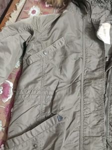 Women's Fur Hooded Parka Jacket