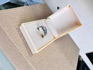 Zirconia Diamond Stones Ring Pure Silver