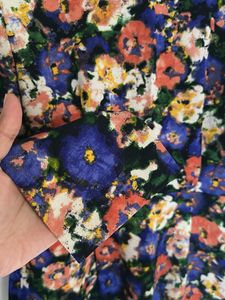 Floral Print Mini Dress
