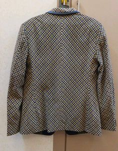 Men's Checked Stylish Blazer (36")