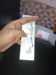 Anti Tarnish Bow Necklace