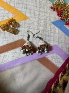 Exquisite Indian Style Earrings Set