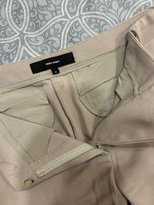 Chic Beige Straight Leg Pants