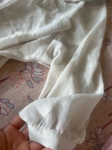 White Chiffon Blouse