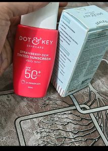 DOT &amp; KEY Face Serum &amp; Tinted Sunscreen new unused