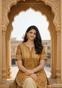 Katha Noor Mustard Elegance ✨💛 Buy Now Shop!!