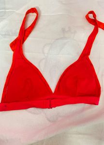 pink orange bikini top