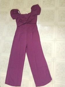 Chic Purple Jumpsuit - Stylish & Comfy