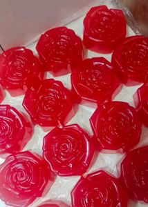 Rose Shaped Red Soap 5