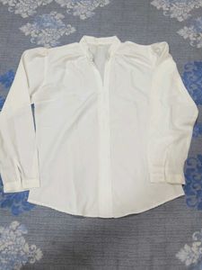 Classic White Long Sleeve Top