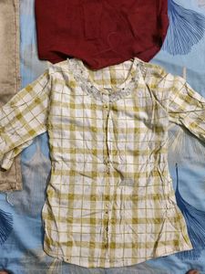 Girls' Clothing Bundle -2 top and 1 jeans