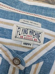 Flying Machine Striped Casual Shirt