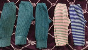 Cozy Striped Leggings Set