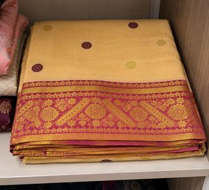 Traditional Bengali Taant Cotton Saree
