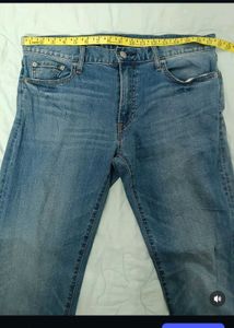 Men's Classic Blue Denim Jeans(unisex)
