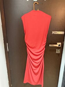 H&amp;M Gathered Bodycon Dress