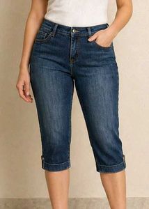 Denim Jean's Capri Like SUMMER Way