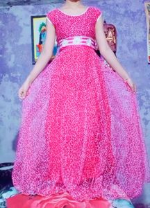 Net Pink Gowns