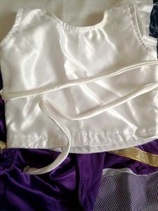 Purple Lehenga Choli Set