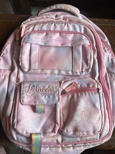 Pink Princess School Backpack