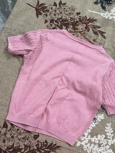 Pink Knit Sweater