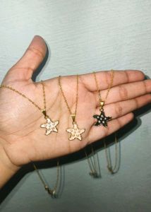 Starfish Pendant Necklaces (any one)