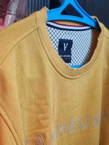 Van Heusen Yellow Sweatshirt