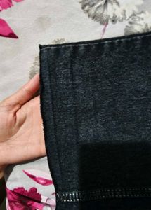 Stylish Washed Black Denim Jeans