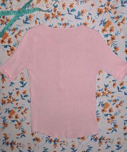 baby pink top