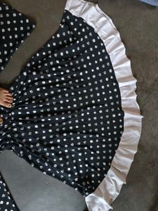 Chic Polka Dot Ruffle Dress