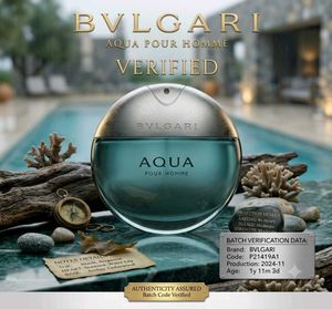 Bvlgari Aqva Pour Homme EDT 100ml |100% Authentic