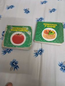 Vintage Board Books - Food & Vegetables