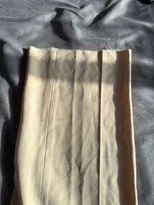 Classic Beige Wide-Leg Trousers