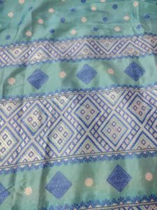 Beautiful assam weave saree