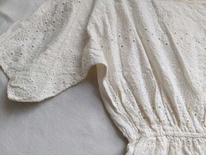 Chic Broderie Anglaise Mini Dress