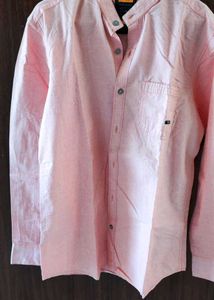 Peach Casual Shirt