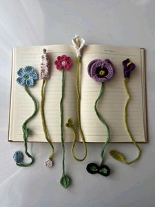 Cute Whale Crochet Bookmark