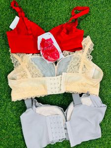 32 size Lace  Bras - Set of 3 fixed price
