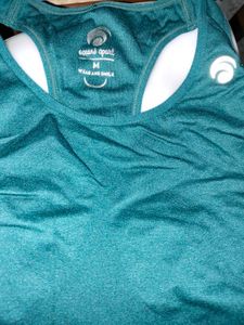Teal green Sports Bra