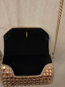 Sparkly Beaded Clutch Bag