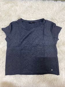 Classic Dark Gray Crew Neck T-Shirt