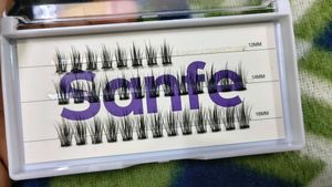 Sanfe press on Eyelashes pre bond lashes