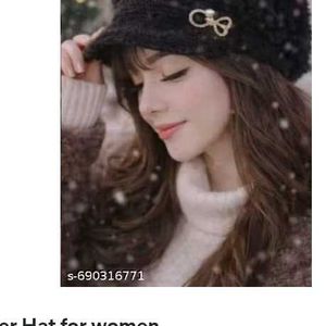 Stylish Black Winter Hat