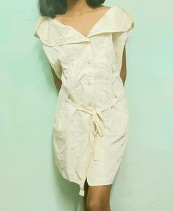 L Size Cream Top