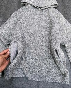 Gray Heathered Hoodie