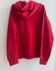 H&amp;M - Red Graphic Print Hoodie